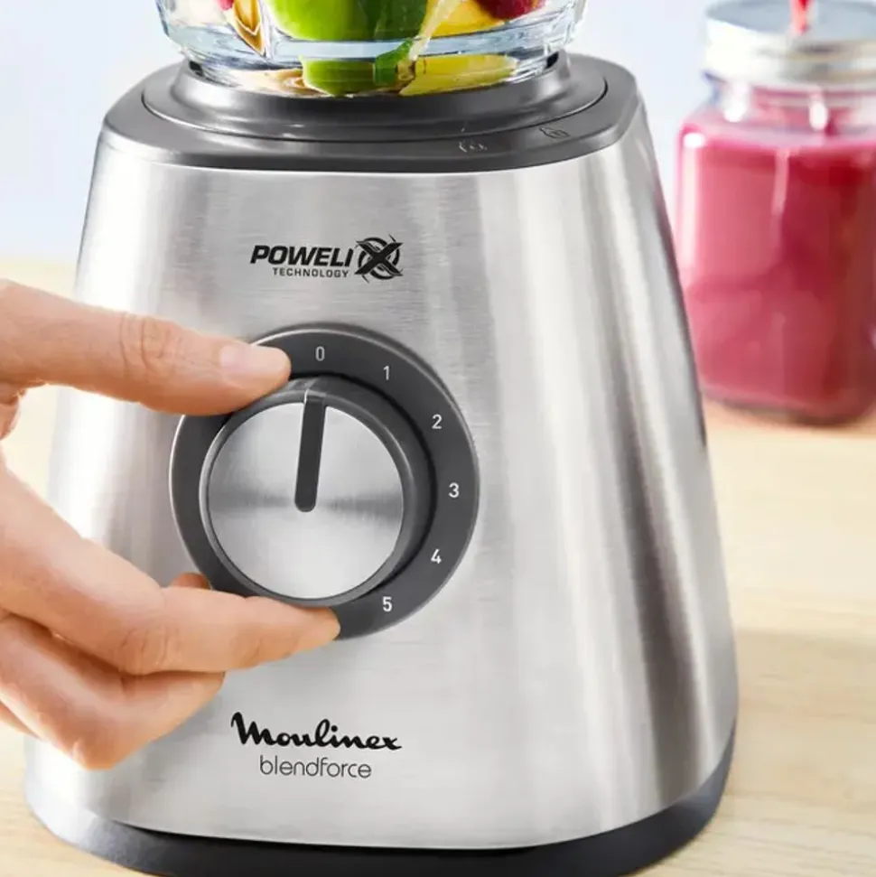 Moulinex BlendForce LM439D10 Blender - 800W - 6 snelheden - 1,75L