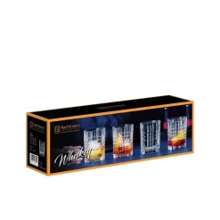 Nachtmann Square Whiskey glas set/4