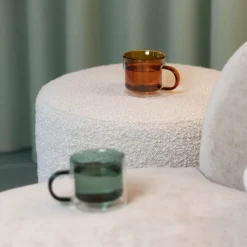 Ona Liv Beker 27cl dubbelwandig - set/2 groen