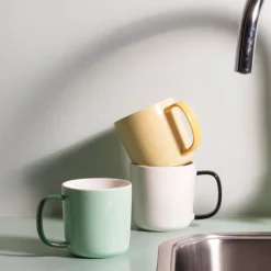 Ona Mae Beker 37cl wit/zwart