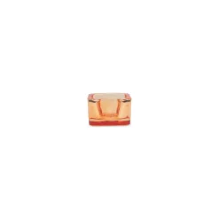 Ona Mood Theelichthouder 5x5cm - set/2 tangerine