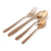 Ona Slim Bestekset 24-delig mat rosé goud