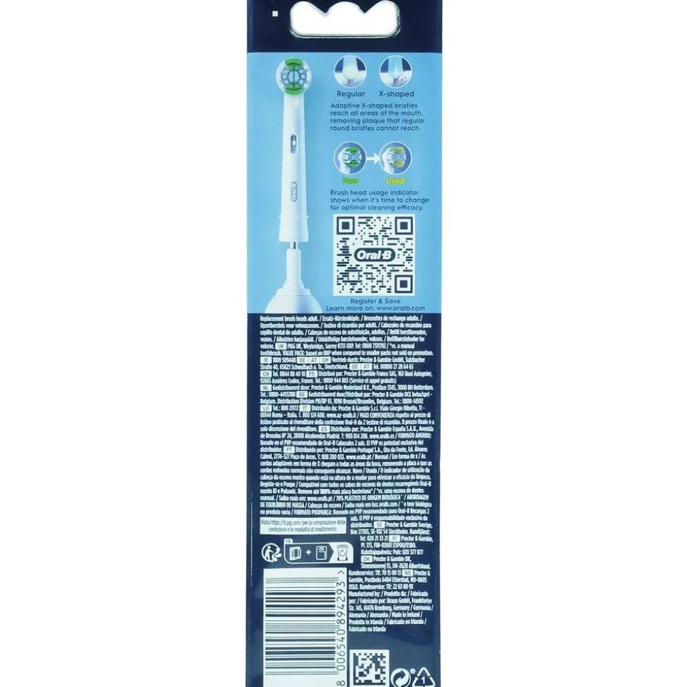 Oral-B Pro Precision Clean Opzetborstels - 4 stuks