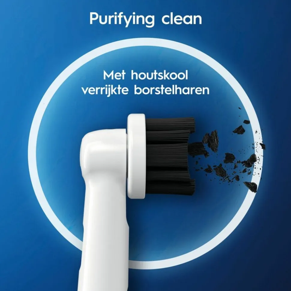 Oral-B Pure Clean Opzetborstel - 2 Stuks