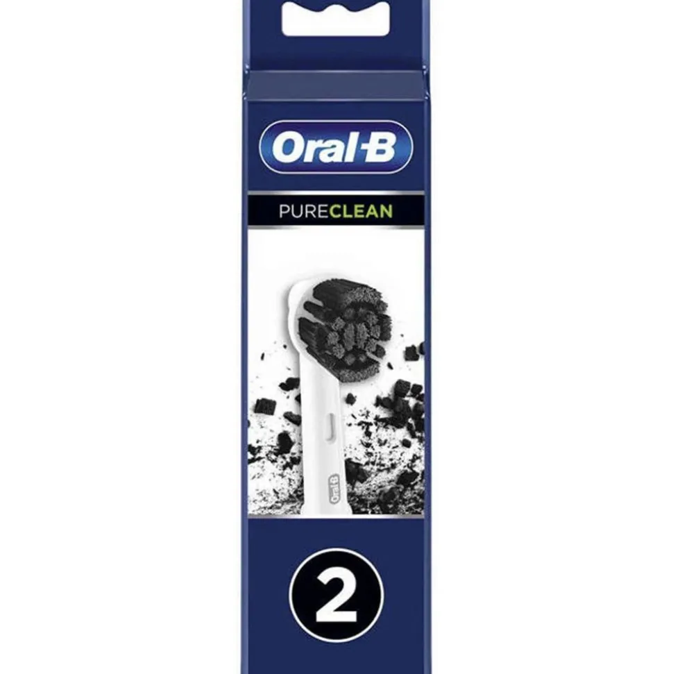 Oral-B Pure Clean Opzetborstel - 2 Stuks