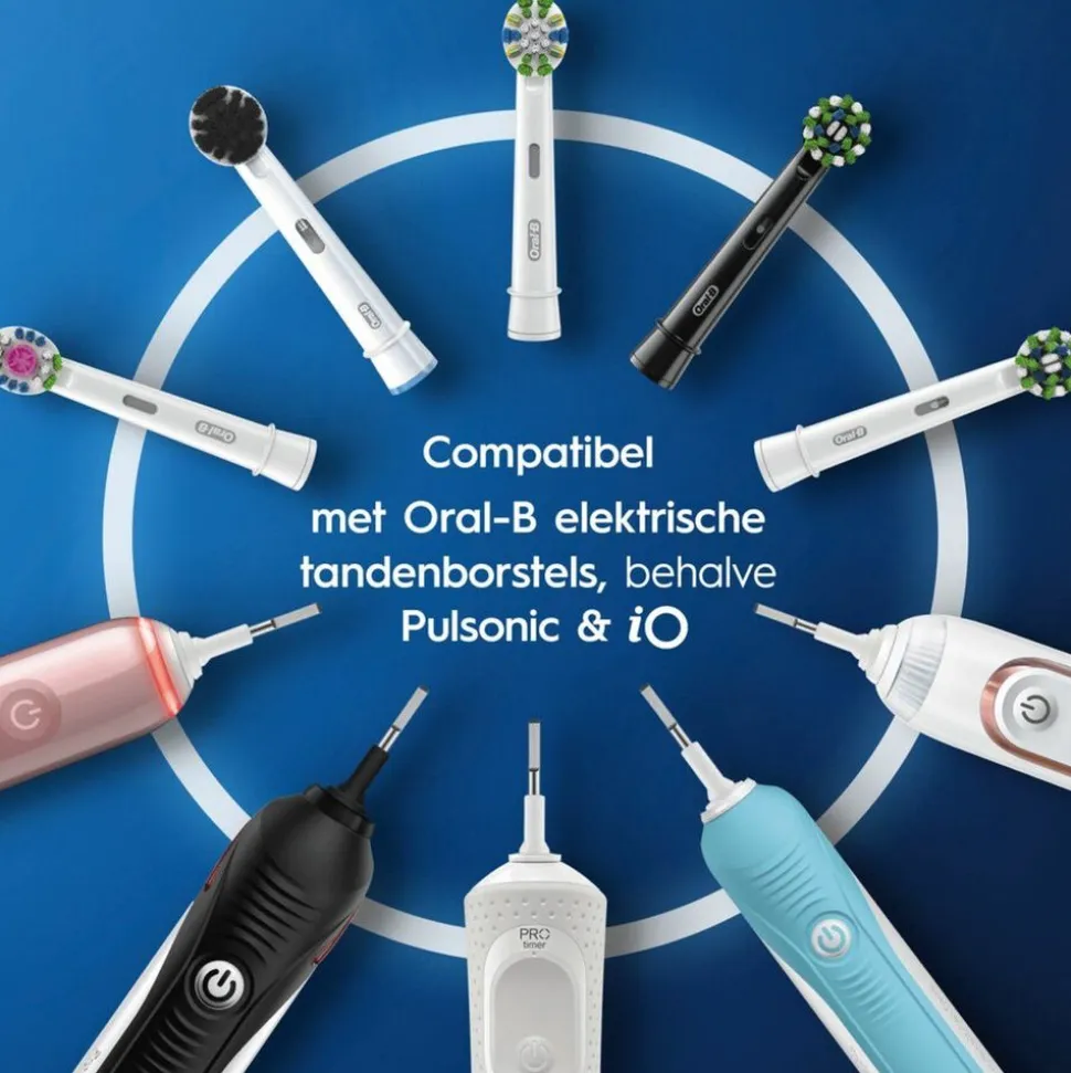 Oral-B Pure Clean Opzetborstel - 2 Stuks
