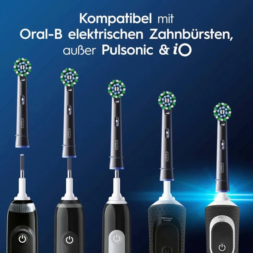 Oral-B tandenborstels Pro CrossAction zwart 4st.