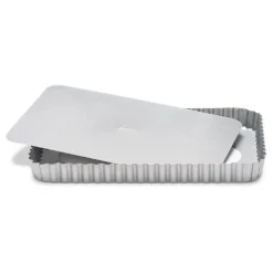 Patisse Silver-Top Taartvorm losse bodem 32x22x2,8cm