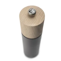 Peugeot Boreal Manuele pepermolen in hout, 21cm, Rotsgrijs