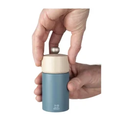 Peugeot Boreal Manuele pepermolen van hout 12cm hemelsblauw