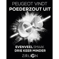 Peugeot Boreal Manuele zoutmolen van hout 12cm kiezelgrijs