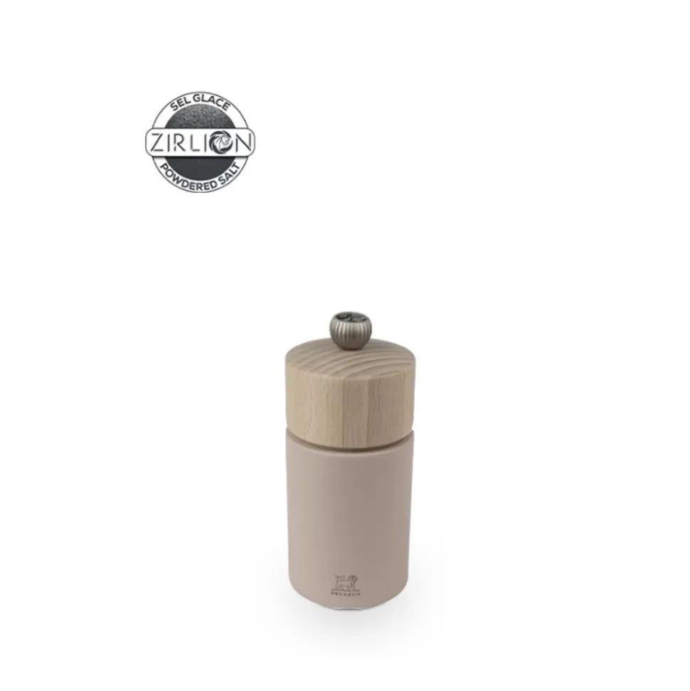 Peugeot Boreal Manuele zoutmolen van hout 12cm bloembladroze