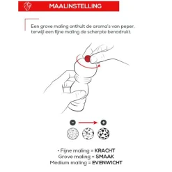 Peugeot Boreal Manuele zoutmolen in hout, 21cm, Saliegroen
