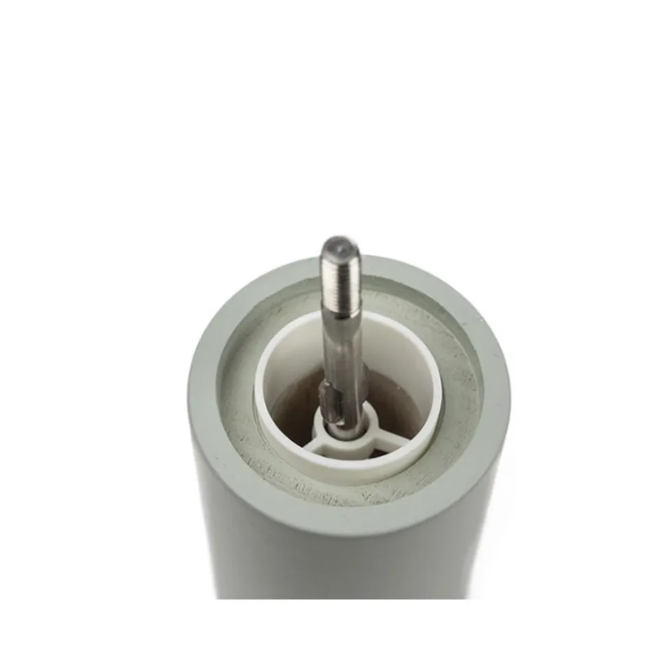 Peugeot Boreal Manuele zoutmolen van hout 12cm saliegroen