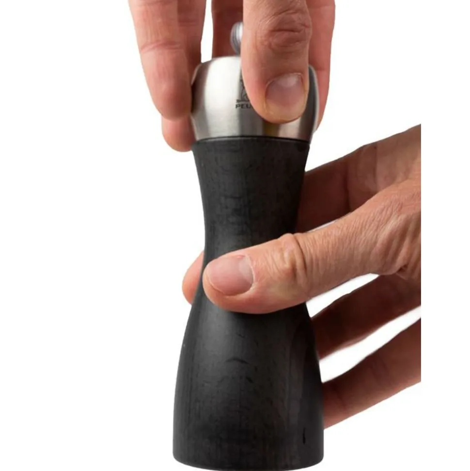 Peugeot Fidji Zoutmolen hout Grafiet/inox 15cm