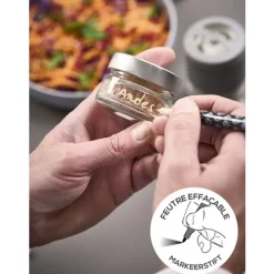 Peugeot Geschenkverpakking Maestro Zoutmolen + 3 zouten (Kalahari, Rose des Andes, Mélange Fraîcheur) graphite light