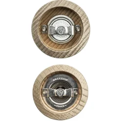 Peugeot Golden Paris Peper- & Zoutmolenset, goudkleurige afwerking, 18 cm. Gratis siliconen trechter