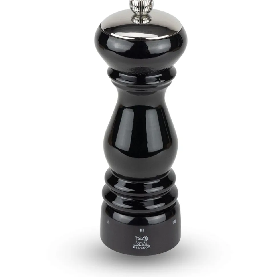 Peugeot Paris Icône u’Select zoutmolen 18cm zwartgelakt hout