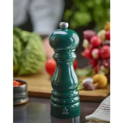 Peugeot Paris u'Select Manuele pepermolen u'Select in gelakt hout, bosgroen, 18 cm