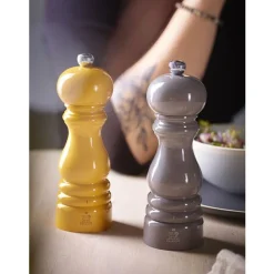 Peugeot Paris u'Select Manuele pepermolen u'Select in gelakt hout, taupegrijs, 18 cm