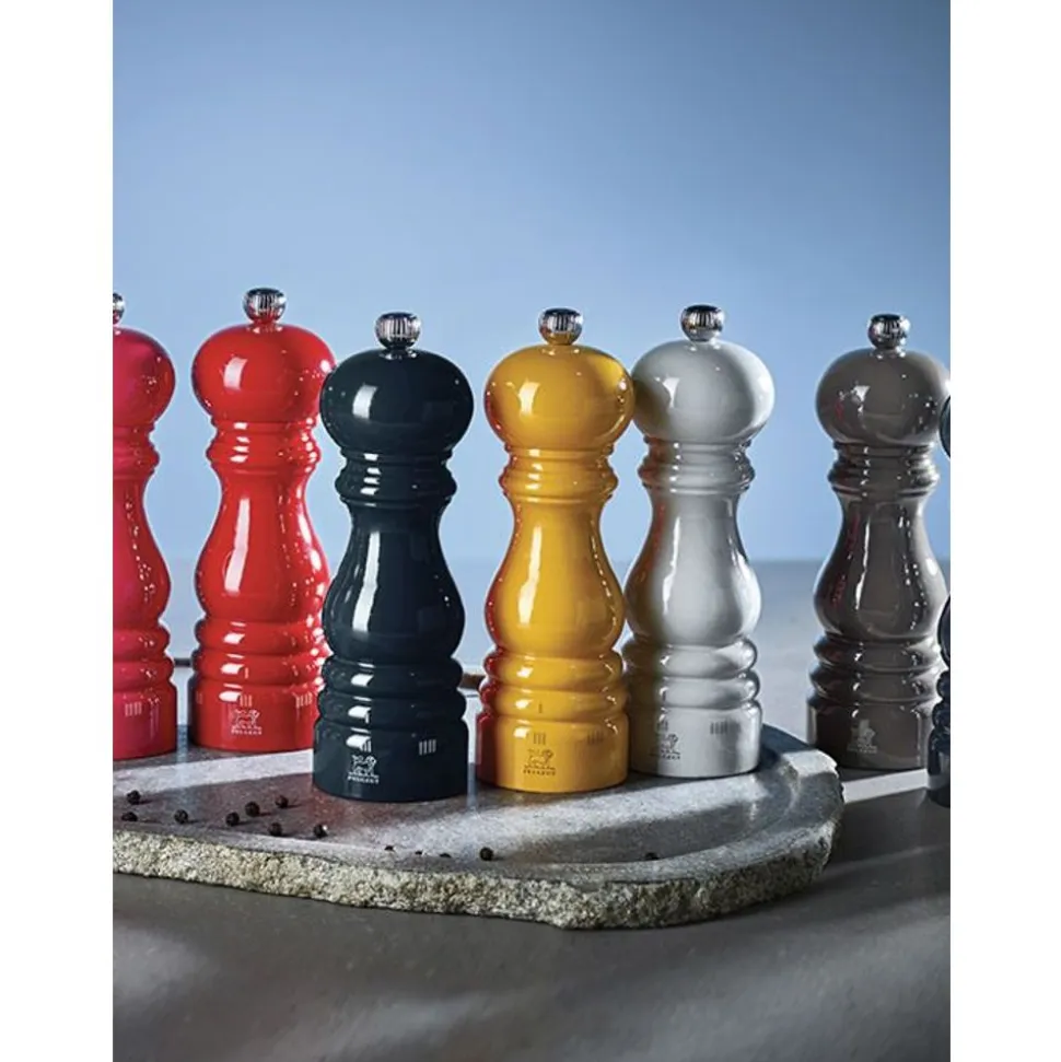 Peugeot Paris u'Select Manuele pepermolen u'Select in gelakt hout, leisteen, 18 cm