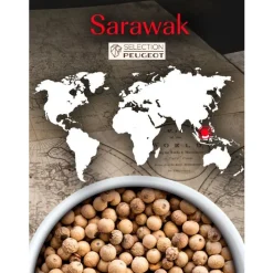 Peugeot Sarawak Witte peper uit Maleisië, 80g - 4 vershoudzakjes van 20 g