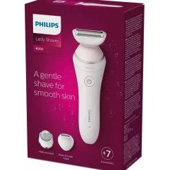 Philips BRL176/00 Lady Shaver Series 8000 Snoerloos scheerapparaat voor nat en droog gebruik