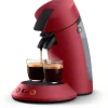 Philips CSA210/90 SENSEO® Original Plus Koffiepadmachine Deep Red