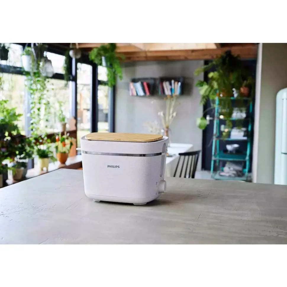 Philips HD2640/10 Eco Conscious Edition Broodrooster 5000-serie Wit