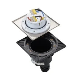 Philips Lighting Crust recessed inox 1x3W 230V