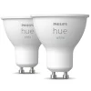 Philips Lighting Hue GU10 slimme Spot Zacht warmwit 2-pack