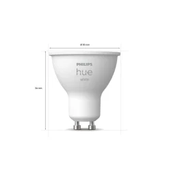 Philips Lighting Hue GU10 slimme Spot Zacht warmwit 2-pack