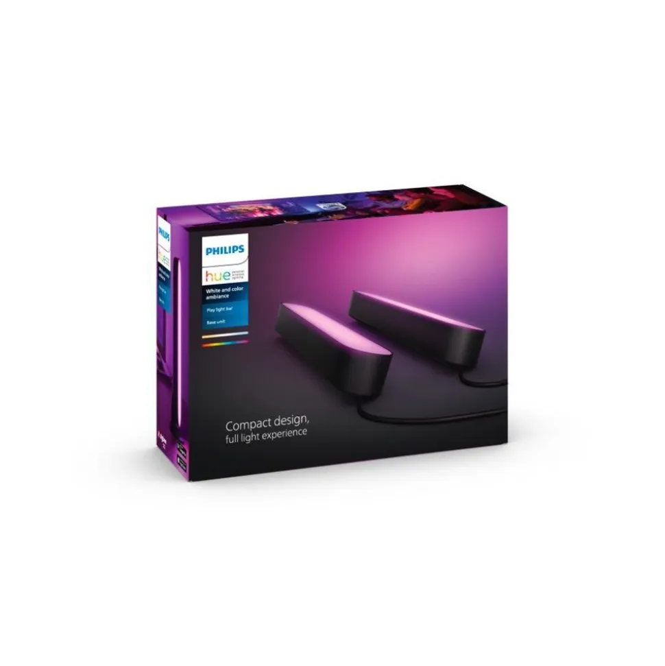 Philips Lighting Hue Play Tafellamp Zwart (2 stuks)