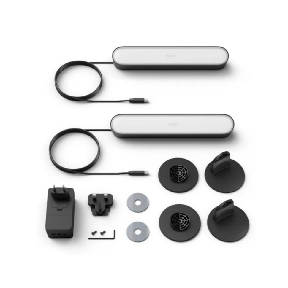 Philips Lighting Hue Play Tafellamp Zwart (2 stuks)