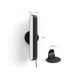 Philips Lighting Hue Play Tafellamp Zwart (2 stuks)