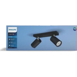 Philips Lighting KOSIPO bar/tube black 2xNW 230V