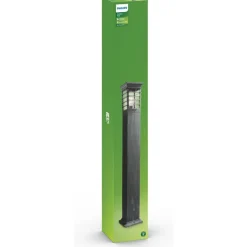 Philips Lighting Patio post grey 1x60W 230V