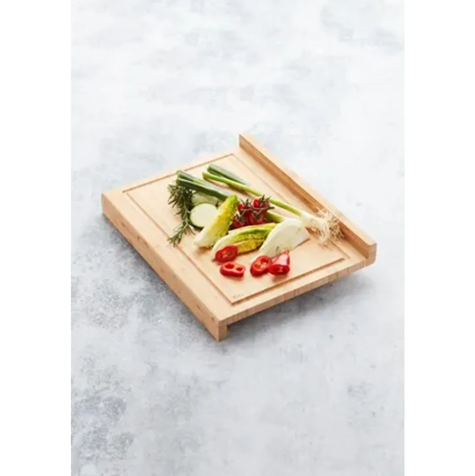 Point-Virgule aanrechtplank met sapgeul uit bamboe 60x40x7cm FSC 100%