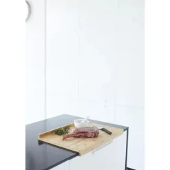 Point-Virgule aanrechtplank met sapgeul uit bamboe 60x40x7cm FSC 100%