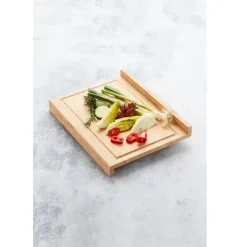 Point-Virgule Aanrechtplank met sapgeul uit bamboe 40x30x6.8cm FSC®