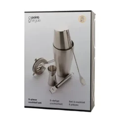 Point-Virgule 5-delige cocktailset met Boston shaker