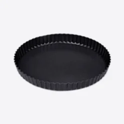 Point-Virgule Geribde taart-/quichevorm - anti-aanbaklaag/losse bodem ø 30cm