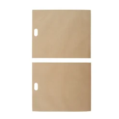 Point-Virgule Set van 2 herbruikbare grill en toast bags uit glasvezel 16x16.6cm