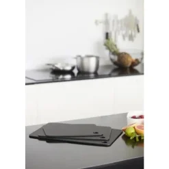 Point-Virgule snijplank uit houtvezel zwart 37x27.5x0.6cm FSC MIX