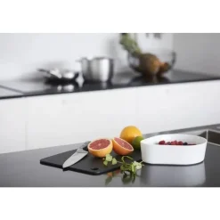 Point-Virgule snijplank uit houtvezel zwart 37x27.5x0.6cm FSC MIX