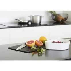 Point-Virgule snijplank uit houtvezel zwart 37x27.5x0.6cm FSC MIX