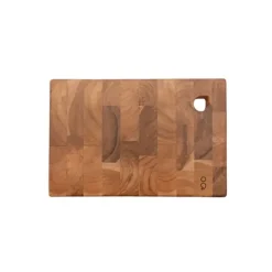 Point-Virgule snijplank uit gerecycled teakhout 30x20x2cm