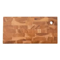 Point-Virgule snijplank uit gerecycled teakhout 40x20x2cm