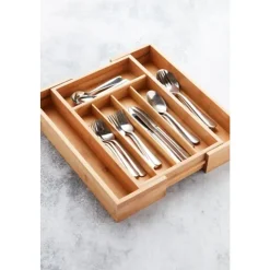 Point-Virgule Verstelbare besteklade uit bamboe 40.5x26.5x6.5cm FSC 100% sgsch-coc-041337