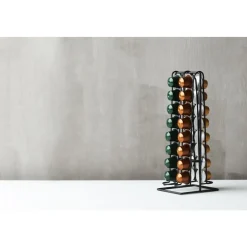 Point-Virgule Wire capsulehouder zwart voor 32 koffiecups